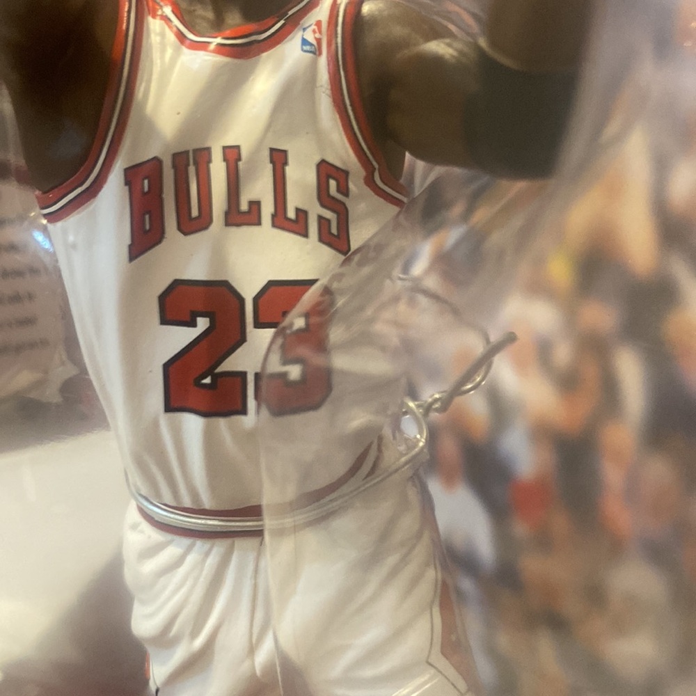 Jordan 1991 NBA Finals Figure Upper Deck Card Pro Shots OG Retro VI Bred Bulls - Picture 13 of 13